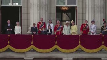 Kate Middleton sul balcone di Buckingham Palace