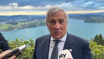 Il ministro Tajani commenta l'assenza della Cina al summit di pace in Svizzera