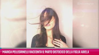 VIDEO Marica Pellegrinelli racconta il parto figlia Ariela