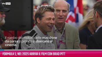 VIDEO Formula 1, nel 2025 arriva il film con Brad Pitt