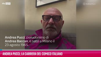 VIDEO Andrea Pucci, la carriera del comico italiano