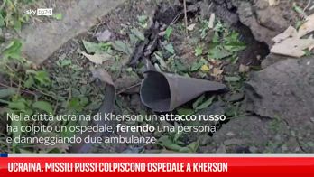Razzo russo colpisce un ospedale nella città ucraina di Kherson