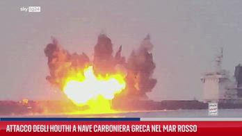 Attacco degli Houti a nave carboniera greca nel Mar Rosso