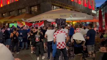 Verso l'Italia, tifosi croati hanno giÃ  invaso Lipsia