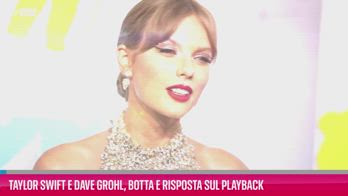 VIDEO Taylor Swift e Dave Grohl, botta e risposta playback