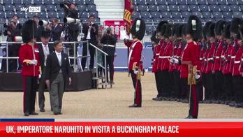 Uk, imperatore Naruhito in visita a Buckingham Palavce