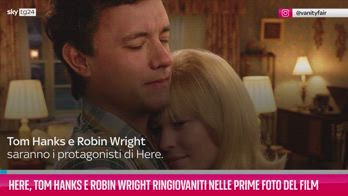 VIDEO Here, Tom Hanks e Robin Wright, le prime foto del film
