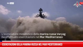 Esercitazioni della marina russa nel Mar Mediterraneo