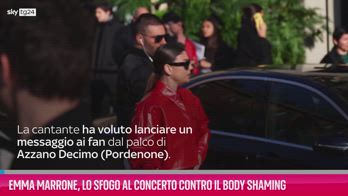 VIDEO Emma Marrone, lo sfogo contro il body shaming