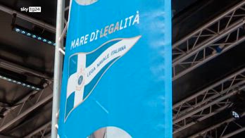 Presidente Mattarella a inaugurazione campagna di LNI "Mare di Legalità"