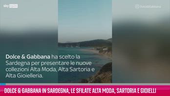 VIDEO Alta Moda, Dolce & Gabbana in Sardegna