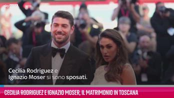 VIDEO Cecilia Rodriguez e Ignazio Moser, il matrimonio