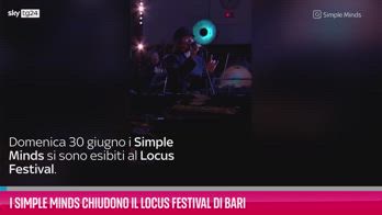VIDEO I Simple Minds chiudono il Locus Festival di Bari