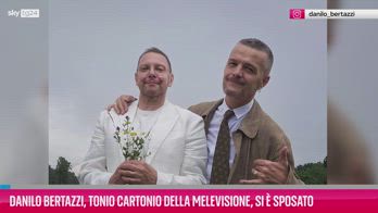 VIDEO Danilo Bertazzi: Tonio Cartonio si è sposato