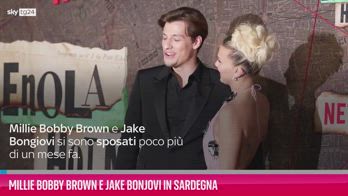 VIDEO Millie Bobby Brown e Jake Bonjovi in Sardegna