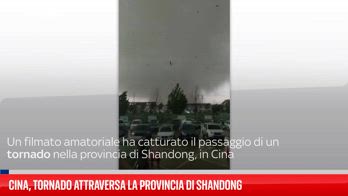 Un tornado devasta la provincia orientale cinese dello Shandong