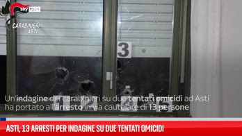 Indagine su due tentati omicidi ad Asti, 13 arresti