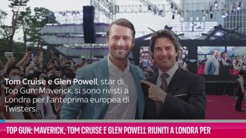 VIDEO Tom Cruise e Glen Powell riuniti a Londra per Twister