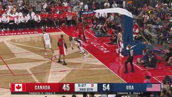 Team USA, alley oop Curry-LeBron James