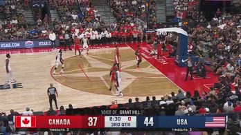 Team USA, un canestro di Curry contro il Canada