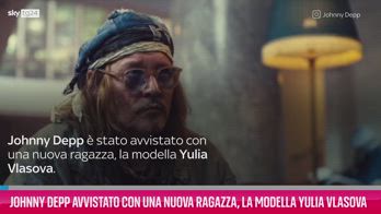 VIDEO Johnny Depp avvistato con la modella Yulia Vlasova