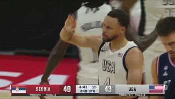 Team USA, il gioco da 4 punti di Curry