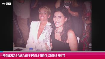 VIDEO Francesca Pascale e Paola Turci, storia finita