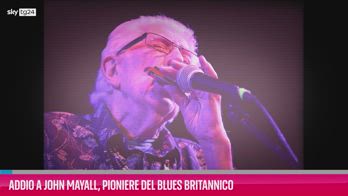 VIDEO Addio a John Mayall, pioniere del blues britannico