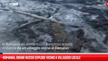 Romania, drone russo colpisce villaggio locale