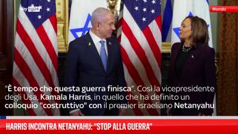 Harris incontra Netanyahu: “Stop alla guerra”