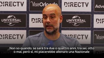 CONF GUARDIOLA SU ALLENARE UNA NAZIONALE.transfer_4928690