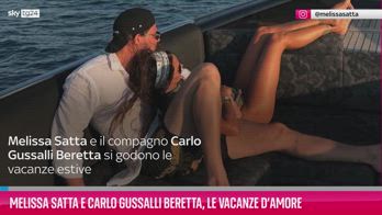 VIDEO Melissa Satta e Carlo Gussalli Beretta la loro vacanza