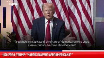 Trump all'associazione giornalisti afroamericani