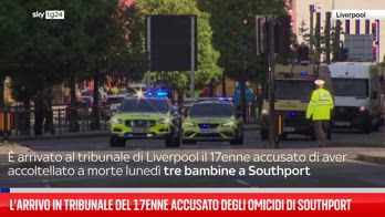 Liverpool, arriva in tribunale il 17enne accusato degli omicidi di Southport