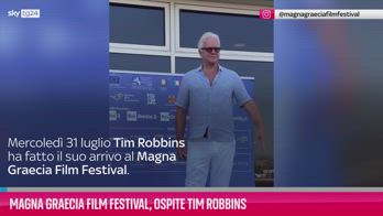 VIDEO Tim Robbins al Magna Graecia Film Festival