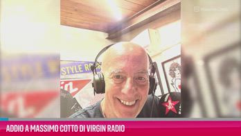 VIDEO Addio a Massimo Cotto di Virgin Radio