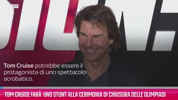 VIDEO Tom Cruise farà uno stunt in chiusura delle Olimpiadi