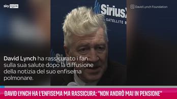 VIDEO David Lynch ha un enfisema polmonare