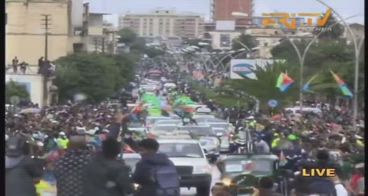 ciclismo girmay eritrea ritorno video