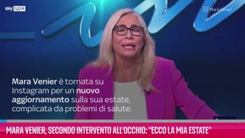 VIDEO Mara Venier, secondo intervento all'occhio