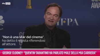 VIDEO George Clooney "Tarantino ha parlato male di me"