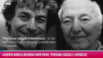 VIDEO Alberto Angela ricorda il papà Piero