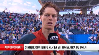 Cincinnati, la gioia di Sinner per la vittoria del torneo