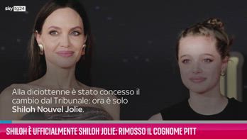 VIDEO Shiloh è ufficialmente Jolie: rimosso il cognome Pitt