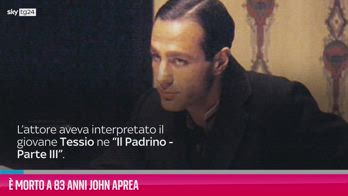 VIDEO È morto a 83 anni John Aprea