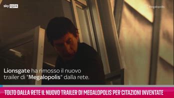 VIDEO Tolto dalla rete il nuovo trailer di Megalopolis