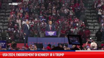 Usa 2024, primo comizio in Arizona tra Kennedy e Trump