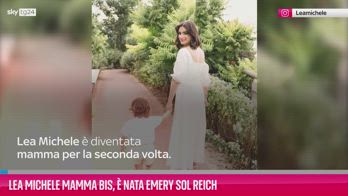 VIDEO Lea Michele mamma bis, è nata Emery Sol Reich