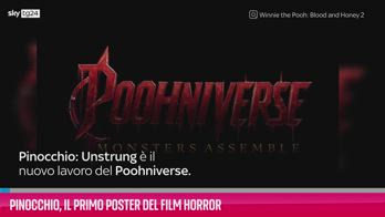 VIDEO Pinocchio, il primo poster del film horror