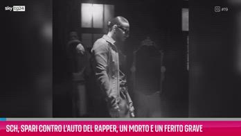 VIDEO Sch, spari contro l'auto del rapper